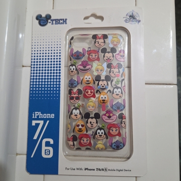 Disney Other - Disney Multicolor Emoji Character Hard Case for iPhone 7/6/6S
